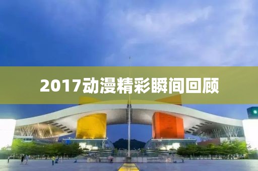 2017动漫精彩瞬间回顾