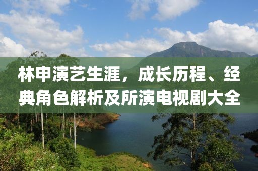 林申演艺生涯，成长历程、经典角色解析及所演电视剧大全