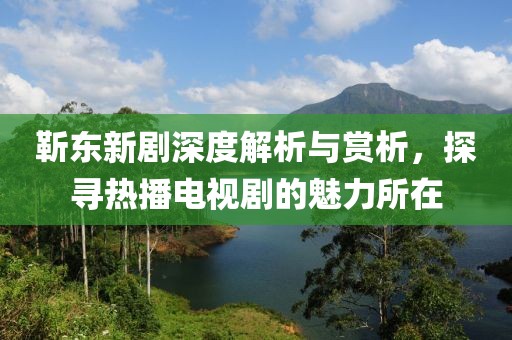 靳东新剧深度解析与赏析，探寻热播电视剧的魅力所在