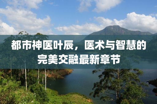 都市神医叶辰，医术与智慧的完美交融最新章节