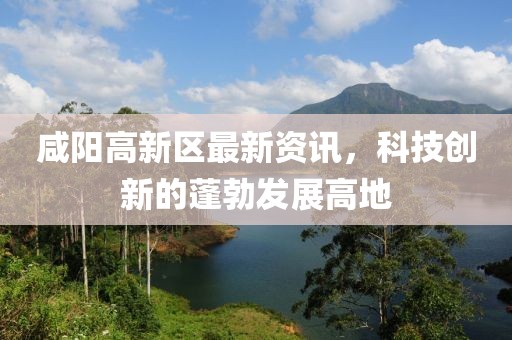 咸阳高新区最新资讯，科技创新的蓬勃发展高地