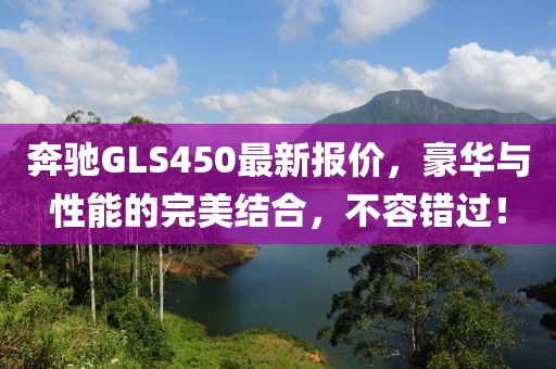 奔驰GLS450最新报价，豪华与性能的完美结合，不容错过！