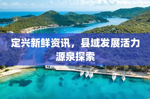 定兴新鲜资讯，县域发展活力源泉探索