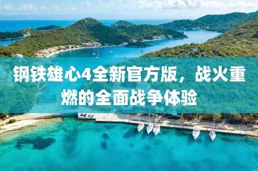 钢铁雄心4全新官方版，战火重燃的全面战争体验
