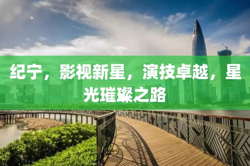 纪宁，影视新星，演技卓越，星光璀璨之路