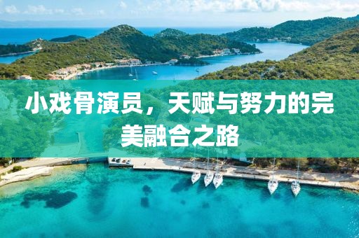 小戏骨演员，天赋与努力的完美融合之路