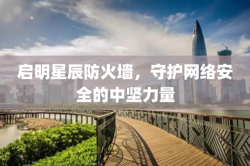 启明星辰防火墙，守护网络安全的中坚力量