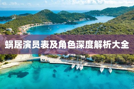 蜗居演员表及角色深度解析大全