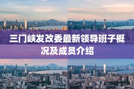 三门峡发改委最新领导班子概况及成员介绍