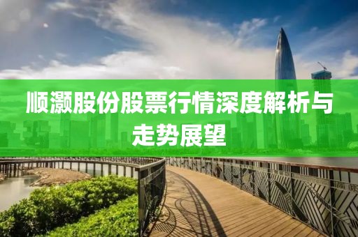 顺灏股份股票行情深度解析与走势展望