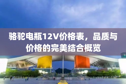 骆驼电瓶12V价格表，品质与价格的完美结合概览