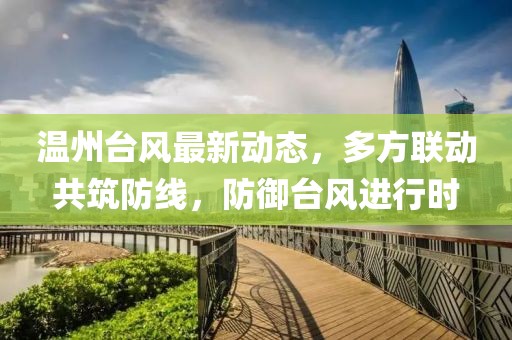 温州台风最新动态，多方联动共筑防线，防御台风进行时