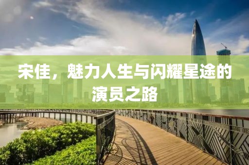 宋佳，魅力人生与闪耀星途的演员之路