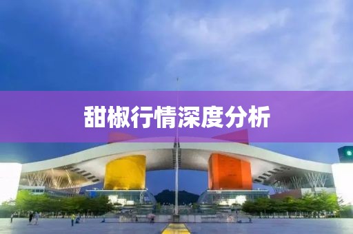 甜椒行情深度分析