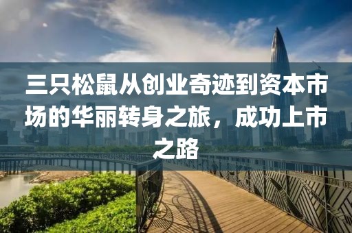 三只松鼠从创业奇迹到资本市场的华丽转身之旅，成功上市之路