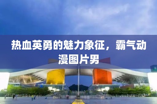 热血英勇的魅力象征，霸气动漫图片男