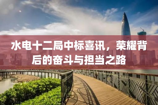水电十二局中标喜讯，荣耀背后的奋斗与担当之路