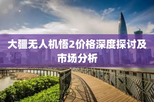 大疆无人机悟2价格深度探讨及市场分析