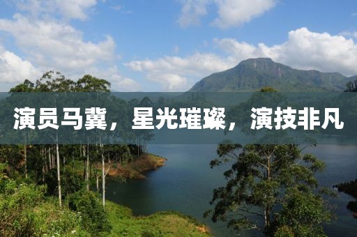 演员马冀，星光璀璨，演技非凡