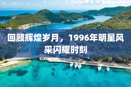回顾辉煌岁月，1996年明星风采闪耀时刻