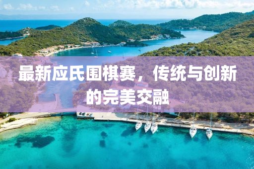 最新应氏围棋赛，传统与创新的完美交融