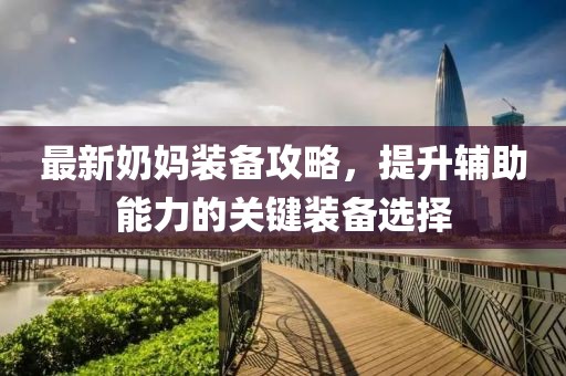 最新奶妈装备攻略，提升辅助能力的关键装备选择