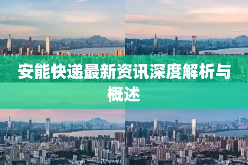 安能快递最新资讯深度解析与概述