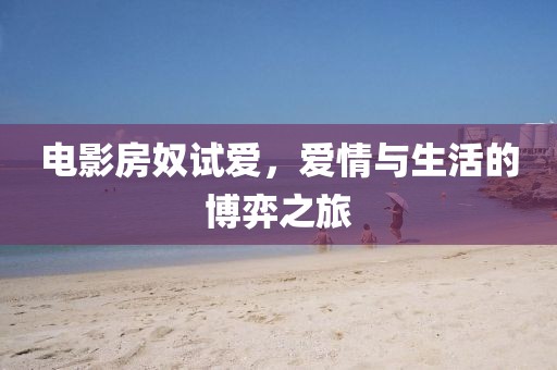 电影房奴试爱，爱情与生活的博弈之旅