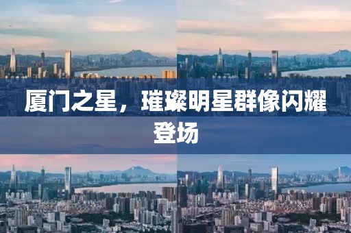 厦门之星，璀璨明星群像闪耀登场