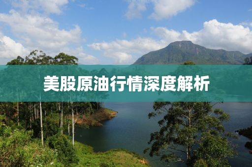 美股原油行情深度解析