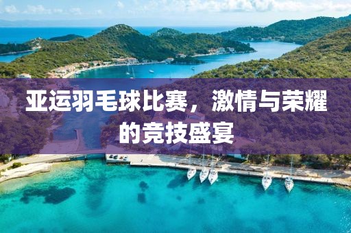 亚运羽毛球比赛，激情与荣耀的竞技盛宴