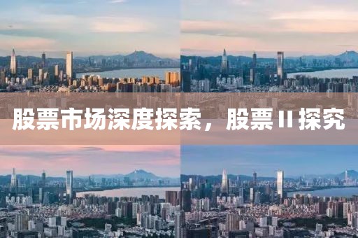 股票市场深度探索，股票Ⅱ探究