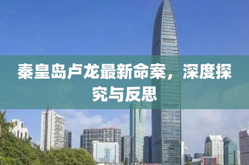 秦皇岛卢龙最新命案，深度探究与反思