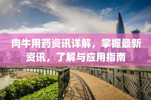 肉牛用药资讯详解，掌握最新资讯，了解与应用指南