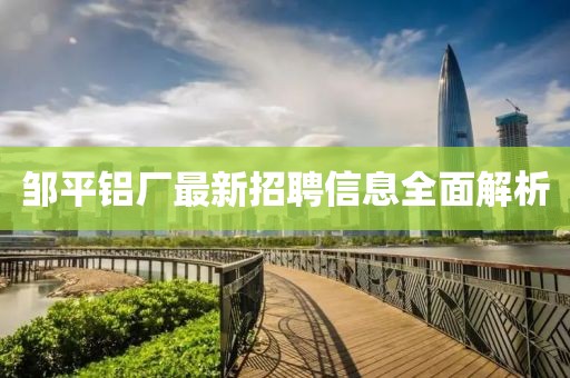 邹平铝厂最新招聘信息全面解析