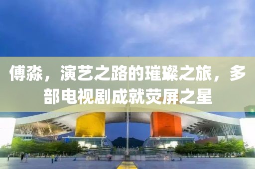 傅淼，演艺之路的璀璨之旅，多部电视剧成就荧屏之星