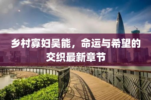 乡村寡妇吴能，命运与希望的交织最新章节