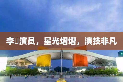李俶演员，星光熠熠，演技非凡