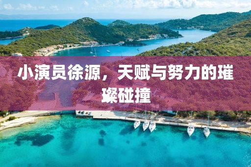 小演员徐源，天赋与努力的璀璨碰撞