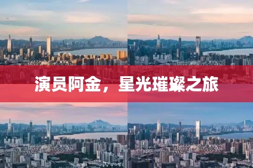 演员阿金，星光璀璨之旅