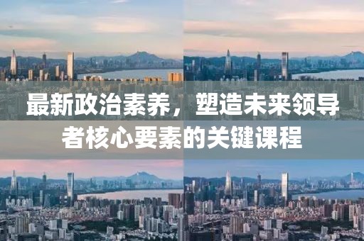 最新政治素养，塑造未来领导者核心要素的关键课程