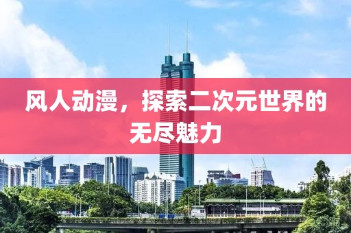 风人动漫，探索二次元世界的无尽魅力