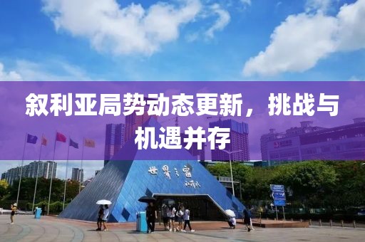 叙利亚局势动态更新，挑战与机遇并存