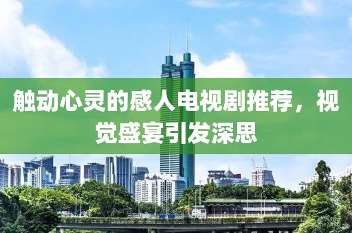 触动心灵的感人电视剧推荐，视觉盛宴引发深思