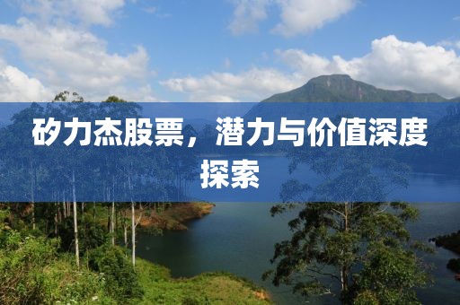矽力杰股票，潜力与价值深度探索