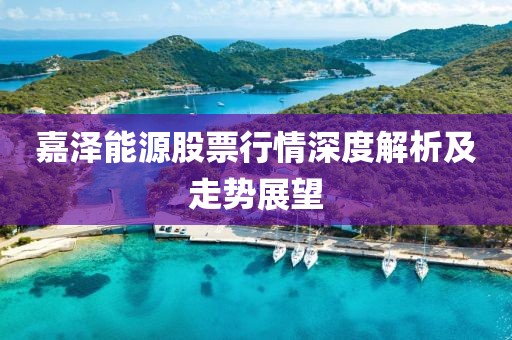 嘉泽能源股票行情深度解析及走势展望