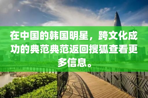 在中国的韩国明星，跨文化成功的典范典范返回搜狐查看更多信息。