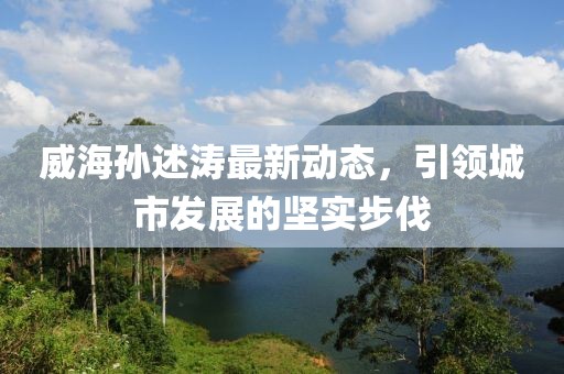 威海孙述涛最新动态，引领城市发展的坚实步伐