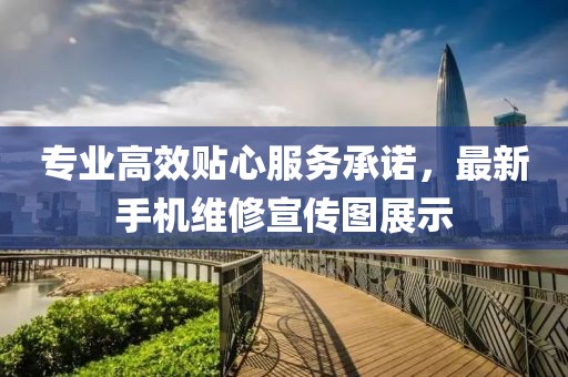 专业高效贴心服务承诺，最新手机维修宣传图展示