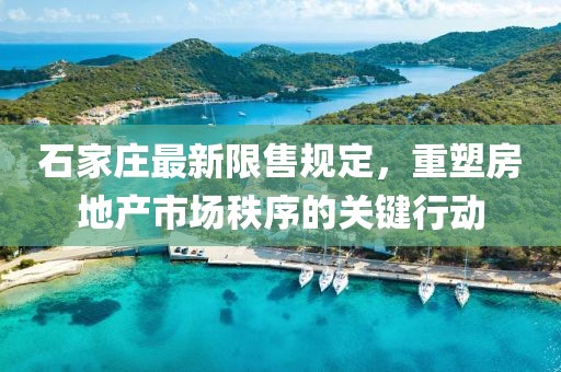 石家庄最新限售规定，重塑房地产市场秩序的关键行动